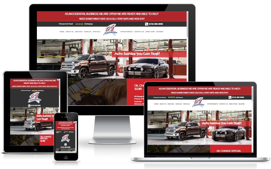 Eg Automotive Website Design