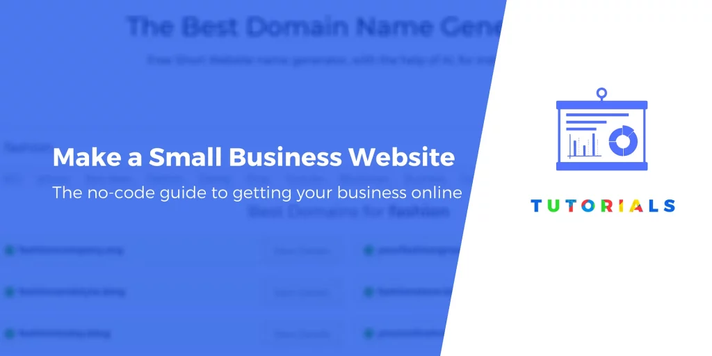 Small Business Website Design Tutorials